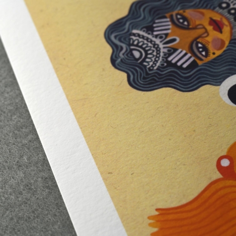 Natural Soft Textured (off white) 315gsm